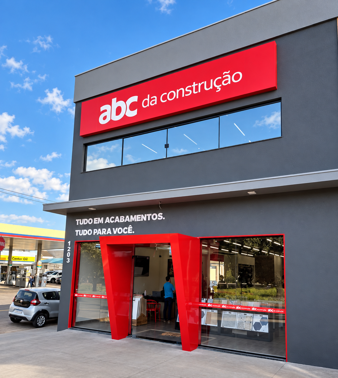 ABC da Construção — Fachada em ACM